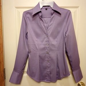 Express Design Studio. Women's XS Purple Blouse